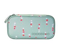Coocazoo Schlampermäppchen Dancing Dots – Schlaufen für Zirkel & Geodreieck, großes Hauptfach, Mint