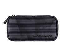 Coocazoo Mäppchen „Dark Mission”, schwarz-grau, großes Hauptfach, Schlaufen für Zirkel, Geodreieck und Lineal, Stundenplanfach, Stiftehalter, Reißverschlussfach, ab der 3. Klasse