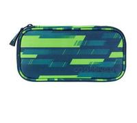 coocazoo - Schlampermäppchen, Lime Stripe grün/natur