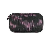 Coocazoo Mäppchen „Pink Illusion, schwarz-pink, Federmäppchen, großes Hauptfach, Reißverschlussfach mit Klarsichtfach im Deckel, Fach für Geodreieck, Stiftehalter, ab der 3. Klasse