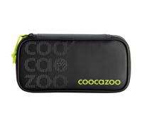 coocazoo Mäppchen „Tarp Black Thunder”, schwarz, Federmäppchen, großes Hauptfach, Schlaufen für Zirkel, Geodreieck und Lineal, Stundenplanfach, Stiftehalter, Reißverschlussfach, ab der 3. Klasse