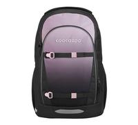 Coocazoo Schulrucksack EVERY „Rose Shadows“, schwarz-rosa, ergonomischer & anpassbarer Tornister, höhenverstellbar, mit Brustgurt & Hüftgurt, ab der 3. Klasse