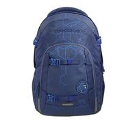 coocazoo Schulrucksack Joker „Blue Motion“, blau, ergonomischer & anpassbarer Tornister, höhen- & größenverstellbar, mit Brustgurt & Hüftgurt, ab der 3. Klasse