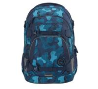 coocazoo - Rucksack MATE, Cloudy Camou blau/weiß