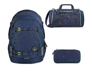 Coocazoo Schulrucksack Mate Happy Raindrops 3 tlg.