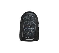 Coocazoo MATE Schulrucksack „Reflective Splash”, schwarz-grau, reflektierend, ergonomischer & anpassbarer Tornister, höhen- & größenverstellbar, mit Brustgurt & Hüftgurt, ab der 3. Klasse