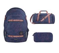 Coocazoo Schulrucksack MATE Sweet Rose 3 tlg.