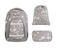 Coocazoo Schulrucksack Mate Vanilla Bloom 3 tlg-1