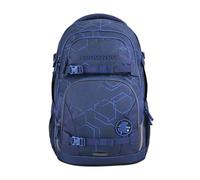 coocazoo Schulrucksack Porter, Blue Motion, blau, ergonomischer & anpassbarer Tornister, höhen- & größenverstellbar, mit Brustgurt & Hüftgurt, leicht & individuell, ab der 3. Klasse