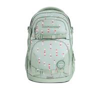 coocazoo Schulrucksack Porter „Dancing Dots”, Mint, ergonomischer & anpassbarer Tornister, höhen- & größenverstellbar, mit Brustgurt & Hüftgurt, ab der 3. Klasse