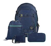 coocazoo Schulrucksack-Set MATE, Happy Raindrops, 4-teilig