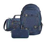 coocazoo Schulrucksack-Set MATE, Happy Raindrops, 3-teilig