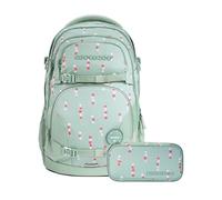 coocazoo Schulrucksack-Set PORTER, Dancing Dots, 2-teilig