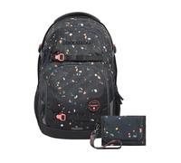 coocazoo Schulrucksack-Set PORTER, Sprinkled Candy, 2-teilig