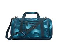 coocazoo Sporttasche „Aqua Flow“, blau-orange, Hauptfach, Nasswäschefach, Seitentasche, Reflektoren, 20 Liter, ab der 3. Klasse