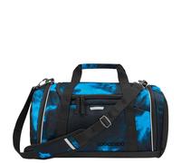 coocazoo Sporttasche „Mystic Clouds“, schwarz-blau, Hauptfach, Nasswäschefach, Seitentasche, Reflektoren, 20 Liter, ab der 3. Klasse