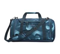 coocazoo Sporttasche „Aqua Flow“, blau-orange, Hauptfach, Nasswäschefach, Seitentasche, Reflektoren, 20 Liter, ab der 3. Klasse