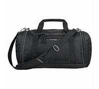 coocazoo Sporttasche „Black Coal“, schwarz, Hauptfach, Nasswäschefach, Seitentasche, Reflektoren, 20 Liter, ab der 3. Klasse