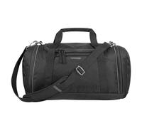coocazoo Sporttasche „Black Coal“, schwarz, Hauptfach, Nasswäschefach, Seitentasche, Reflektoren, 20 Liter, ab der 3. Klasse