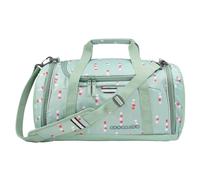 coocazoo Sporttasche „Dancing Dots“, Mint, Hauptfach, Nasswäschefach, Seitentasche, Reflektoren, 20 Liter, ab der 3. Klasse