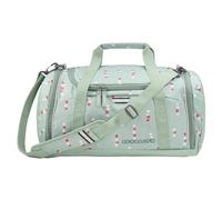 coocazoo Sporttasche „Dancing Dots“, Mint, Hauptfach, Nasswäschefach, Seitentasche, Reflektoren, 20 Liter, ab der 3. Klasse