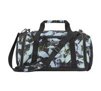 coocazoo Sporttasche „Electric Storm“, schwarz-grau, Hauptfach, Nasswäschefach, Seitentasche, Reflektoren, 20 Liter, ab der 3. Klasse