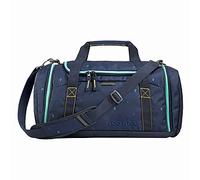 coocazoo Sporttasche „Happy Raindrops”, blau, Hauptfach, Nasswäschefach, Seitentasche, Reflektoren, 20 Liter, ab der 3. Klasse