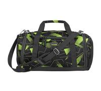 coocazoo Sporttasche, Lime Flash, schwarz-gelb, Nasswäschefach, Seitentasche, Schuhfach, Abnehmbarer, Verstellbarer Schultergurt, ab der 3. Klasse, 20 Liter