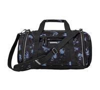 coocazoo Sporttasche „Midnight Dust”, schwarz-blau, Hauptfach, Nasswäschefach, Seitentasche, Reflektoren, 20 Liter, ab der 3. Klasse