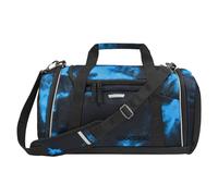 coocazoo Sporttasche „Mystic Clouds“, schwarz-blau, Hauptfach, Nasswäschefach, Seitentasche, Reflektoren, 20 Liter, ab der 3. Klasse