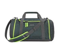 coocazoo Sporttasche „Stone Olive“, grün-grau, Hauptfach, Nasswäschefach, Seitentasche, Reflektoren, 20 Liter, ab der 3. Klasse