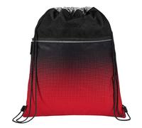 coocazoo - Turnbeutel, Blazing Fire schwarz/rot