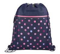 coocazoo Turnbeutel „Reflective Moons”, lila, mit Reißverschlussfach und Kordelzug, reflektierende Elemente, Schlaufen zur Befestigung am Schulrucksack, 10 Liter, ab der 3. Klasse