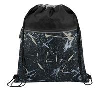 coocazoo - Turnbeutel, Reflective Splash schwarz