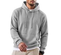 COOFANDY Herren Hoodie Freizeit Langarm Kapuzenpullover | langarm kapuze kordelzug kängurutasche rippbündchen weicher stoff regular fit alltag freizeit outdoor homewear streetwear