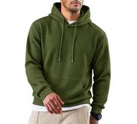 COOFANDY Herren Hoodie Freizeit Langarm Kapuzenpullover | langarm kapuze kordelzug kängurutasche rippbündchen weicher stoff regular fit alltag freizeit outdoor homewear streetwear