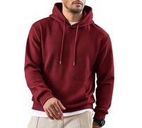 COOFANDY Herren Hoodie Freizeit Langarm Kapuzenpullover | langarm kapuze kordelzug kängurutasche rippbündchen weicher stoff regular fit alltag freizeit outdoor homewear streetwear