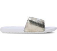 Puma Unisex Adults Cool Cat 2.0 Metallic Shine Slide Sandals, Puma Gold-Puma Silver-Puma White, 43 EU