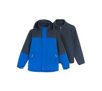 COOL CLUB 3in1-Regenjacke in Dunkelblau - Größe 128 | Kinder Outdoor Jacken