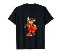 Cool Dribbling Basketball Player Sports Graphic Art Preisgünstiges Grafik-T-Shirt, Herren, Schwarz, XL