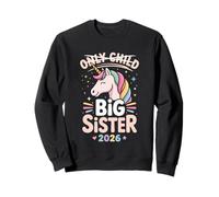 Cool Kids Only Child Crossed Out Big Sister 2026 Sweatshirt