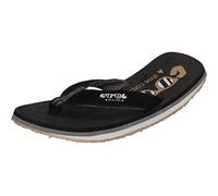 COOL shoe corp. Herren Knochen 2 Flipflop, Schwarz, 45.5 EU Weit