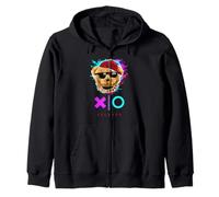 Cool Teddy Bear Boy Illustration Novelty Graphic Designs Kapuzenjacke
