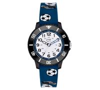 Quarzuhr COOL TIME "The Cool New Soccer", blau, Armbanduhren, Kinder, Quarzuhr, Armbanduhr, Silikonarmband, Kinderuhr, Junge, analog (98477459-0) blau