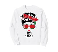 Coole belarussische Kaffeetasse Mama Mädchen Schwester Tante Belarus Flagge Druck Sweatshirt