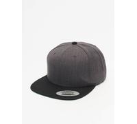 coole Flexfit Unisex Cap 382 g/m² Grau/Schwarz