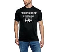 Coole-Fun-T-Shirts Herren Zimmermann T-Shirt, Schwarz (schwarz), X-Large