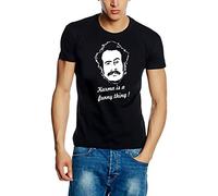 Coole-Fun-T-Shirts T-Shirt My name is Earl - Karma is a funny thing, schwarz, XL, 10606_schwarz_GR.XL