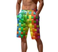 Coole Kurze Hosen MäNner Badehose Boxershorts Herren Badehose Schnelltrocknend DurchbräUnende Badehose Herren Witzige Badeshorts Badehose Bermuda Herren Camouflage Cargo Shorts Herren Yoga Shorts