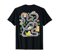 Coole Spielmatte City Track On Back Cute Toddler Car Lover T-Shirt